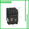 Square D HomeLine 30 amps Tandem 2-Pole Circuit Breaker