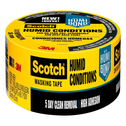 Scotch Humi Bond 1.41 in. W X 60.1 yd L Beige Strong Strength Masking Tape 1 pk