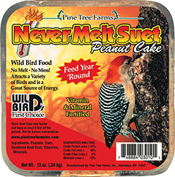 Pine Tree Farms Never Melt Suet Cake