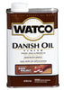 Watco Rust-Oleum Transparent Dark Walnut Oil-Based Danish Oil 1 pt. (Pack of 6)