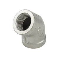 B&K Proline 1/2 in. FIP in. X 1/2 in. D FIP Stainless Steel 4 in. L 45 Degree Elbow