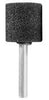 Century Drill & Tool 1 in.   D X 1 in.   L Aluminum Oxide W220 Grinding Point Half Round 25520 rpm 1 (Pack of 3).