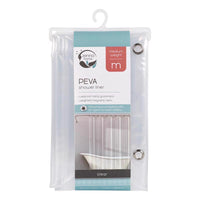 Zenna Home 72 in. H X 70 in. W Clear Solid Shower Curtain Liner PEVA - Deal of The Week
