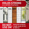 3M Command Strips Clear Outdoor Light Clips with Command� Adhesive (Strips Pack of 4)