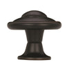 Amerock Allison Round Cabinet Knob 1-3/16 in. D 1-1/16 in. Oil Rubbed Bronze 1 pk