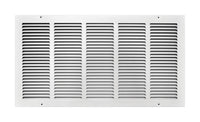 Tru Aire 24 in. H X 12 in. W 1-Way Powder Coat White Steel Return Air Grille - Deal of The Week