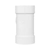 Charlotte Pipe Schedule 40 4 in. Hub X 4 in. D Hub PVC Sanitary Tee 1 pk