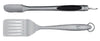 Weber Stainless Steel Barbecue Tool Set 2 Piece Soft Rubber Grip Handle Tongs and Spatula