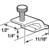 Prime-Line Mill Aluminum Storm Door Panel Clip For 1/2 inch 8 pk - Deal of The Week