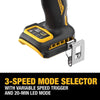 DeWalt 20V MAX XR 1/4 in. Cordless Brushless 3-Speed Impact Driver Kit (Battery & Charger)
