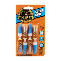 Gorilla High Strength Super Glue 0.11 oz (Pack of 10)