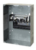 Square D HomeLine 100 amps 120/240 V 6 space 12 circuits Surface Mount Main Lug Load Center