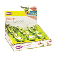 Chef'n Zipstrip 2-1/2 in. W x 3 in. L Green Plastic Herb Stripper (Pack of 9)