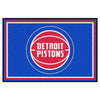 NBA - Detroit Pistons 5ft. x 8 ft. Plush Area Rug