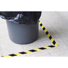 C.H. Hanson 54 ft. L X 2 in. W Plastic Stripe Floor Marking Tape Black/Yellow - Deal of The Week