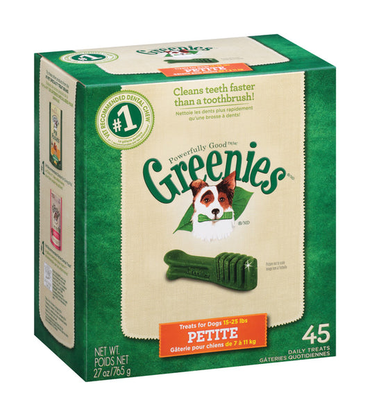 Greenies Mint Dental Stick For Dog 27 oz 7.5 in. 1 pk