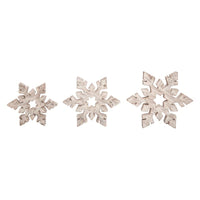 Transpac White Rustic Table Decor 6.75 in. (Pack of 8)