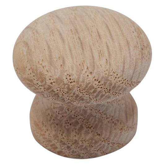 Waddell Round Cabinet Knob 1-1/2 in. D .5 in. Natural 25 pk