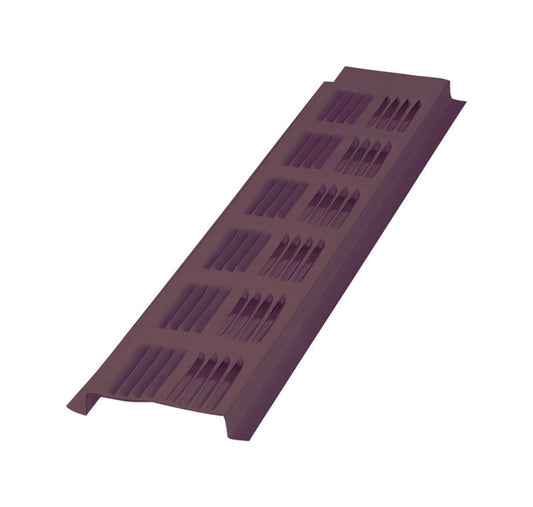 Air Vent Continuous Soffit Vent 2" X 8' 9 Sq. In. Of Net Free Area Aluminum Brown (Pack of 30)