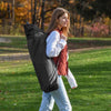Rio Black Suspension Folding Lounger