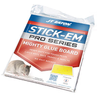 JT Eaton Stick-Em Pro Series Small Glue Board Trap For Insects/Rodents/Snakes 1 pk