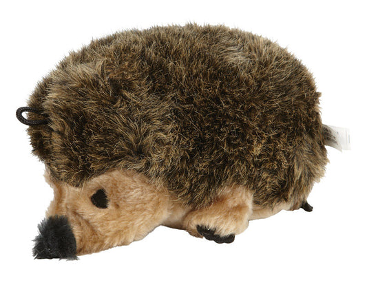 Zoobilee Brown Plush Hedgehog Dog Toy Large 1 pk