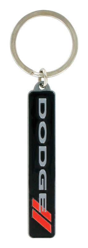 Hillman Dodge Metal Black Decorative Key Chain (Pack of 3)