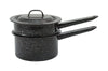 Columbian Home Graniteware Porcelain Enamel Double Boiler 1.5 Black (Pack of 4)