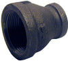 BK Products 3/4 in. FPT x 1/2 in. Dia. FPT Black Malleable Iron Coupling (Pack of 5)
