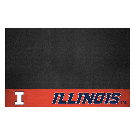 University of Illinois Grill Mat - 26in. x 42in.