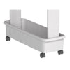 Starplast Plastic Cart 31.5 in. H X 18.5 in. W X 7.0 in. D Utility Cart (Pack of 4)