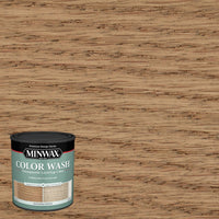 Minwax Design Series Transparent Barnwood Water-Based Wood Stain 100 sq. ft. Area 1 qt. (Pack of 4)