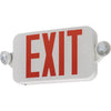 Lithonia Lighting Switch Hardwired LED White Exit Sign and Emergency Light - Open Box
