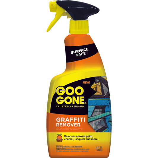 Goo Gone Citrus Scent Graffiti Remover 24 oz Spray (Pack of 4).