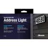Westek Aluminum White Hardwired Outdoor LED Address Light 5.5 H x 10 L in. 150W 15V 30 lm - Open Box