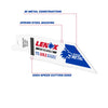 LENOX METALWOLF 4 in. Bi-Metal WAVE EDGE Reciprocating Saw Blade 18 TPI 5 pk - Deal of The Week