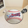 MLB - Los Angeles Angels Retro Collection Baseball Rug - 27in. Diameter - (1997 Anaheim Angels)