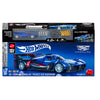 Hot Wheels Brick Shop Speed Series Cadillac Project GTP Hypercar Building Set Blue, Red 236 pc (Pack of 4)