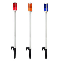 Alpine Multicolored Plastic/Resin 42 in. H Driveway Marker Set Outdoor Garden Stake (Pack of 24)