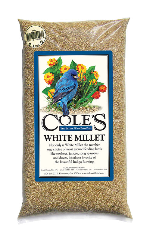Cole's Assorted Species White Millet Wild Bird Food 20 lb