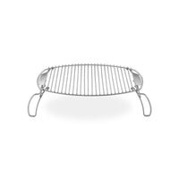 Weber Stainless Steel Grill Expander Grate 22 in x 12.1 in Adds Extra Cooking Space for Grills