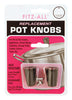 Fitz-All Plastic Replacement Pot Knob Black - Deal of The Week