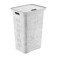 Curver White Resin Laundry Hamper (Pack of 4)