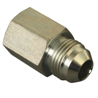 Apache Steel 1/2 in. D X 3/8 in. D Hydraulic Adapter 1 pk
