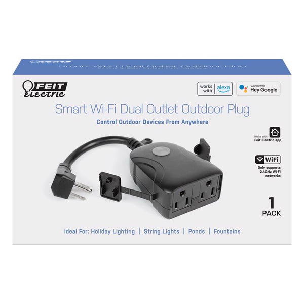 Enchufe inteligente de PVC para uso comercial y residencial Feit Electric, caja 3R - Oferta de la semana
