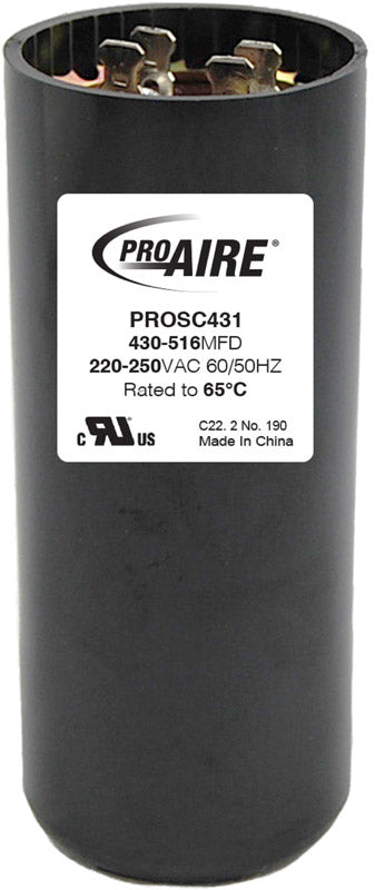 Perfect Aire ProAire 430-516 MFD 250 V Round Start Capacitor