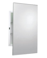 Zenna Home 26 in. H X 16 in. W X 4-1/2 in. D Rectangle Medicine Cabinet/Mirror - Open Box