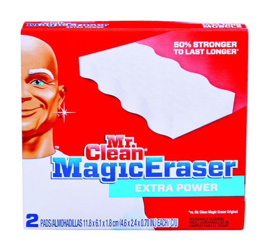 Mr. Clean Xtra power Heavy Duty Magic Eraser For Multi-Purpose 4.6 in. L (Pack of 16)