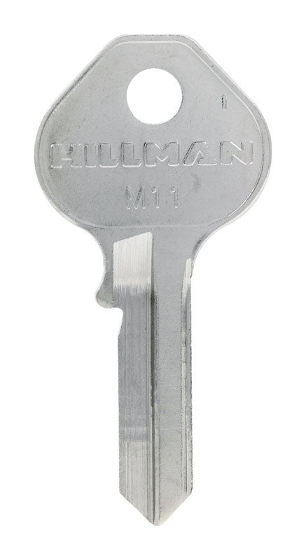 Hillman Padlock Universal Key Blank Single sided (Pack of 10)