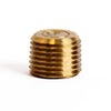1/8 in. MPT Brass Counter Sunk Plug (Pack of 5)